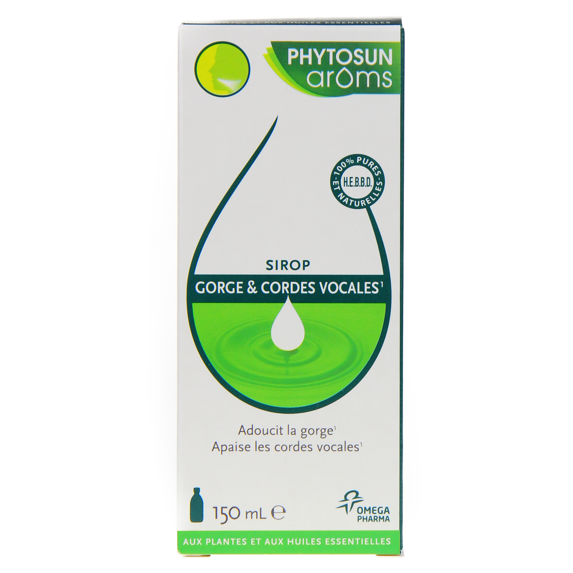 Phytosun Aroms Sirop Gorge & Cordes Vocales 150 ml