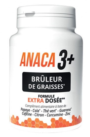 Anaca3 Brûleurs de Graisses 120 Gélules - Boostez votre minceur avec  Pharma360