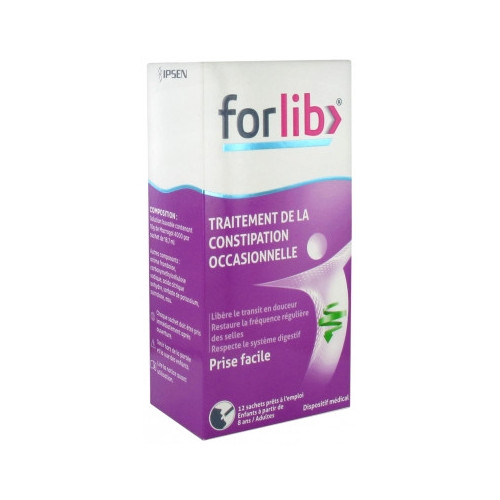 IPSEN Forlib Traitement de la Constipation Occasionnelle 12 Sachets-16644