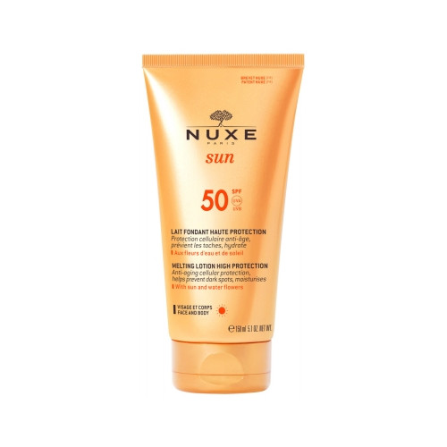 NUXE Sun Lait Fondant Haute Protection Visage et Corps SPF50 150 ml-19437