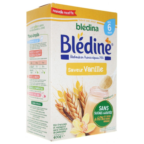BLEDINA Blédidej vanille et miel 8x25cl dès 6 mois prix choc pas