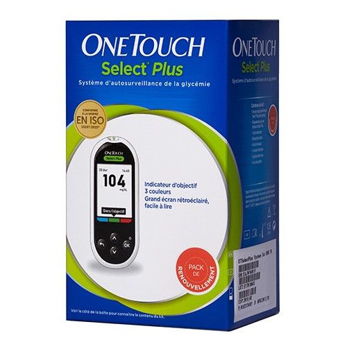 Lecteur de glycémie / Glucomètre Onetouch Select Plus