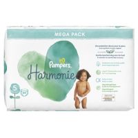 Pampers Harmonie 24 Couches Taille 1 - Protection 12h Bio-Sourcé - Pharma360