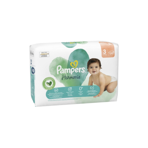 Pampers Harmonie Couches T3 6-10 Kg 42 Couches