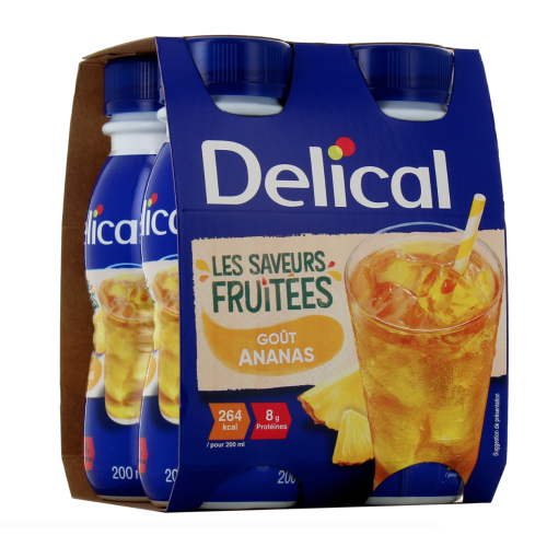 Boisson Fruitée Ananas 4 x 200 ml