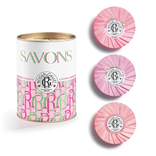 Boîte Savons Parfumés Pink Love 3 x 100 g