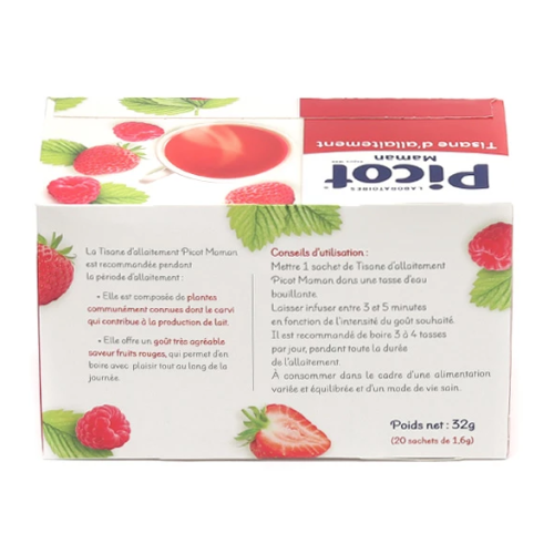 Tisane d'allaitement Saveur Fruits Rouges 20 sachets