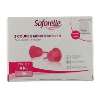 Cup Protect Coupe Menstruelle x2 Taille 1
