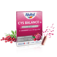 Cys Balance 36 Probiotiques 15 gélules gastrorésistantes