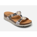 Mules - NEW BOGOTA WEDGE COMFORT - Argent