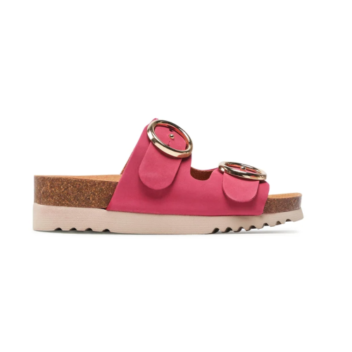 Mules - Malibu' 2 Straps - Fuchsia