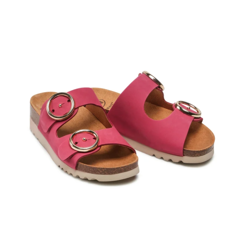 Mules - Malibu' 2 Straps - Fuchsia