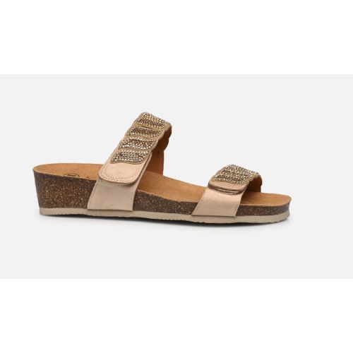 Mules - DOHA 2 STRAPS COMFORT - Beige