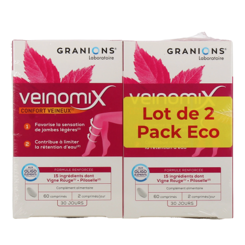 Veinomix 2 x 60 comprimés