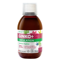 Ginko+ Circulation Jambes Lourdes, 250 ml
