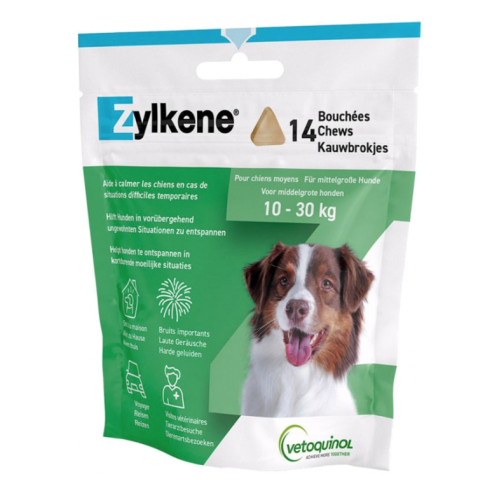 Zylkene Chiens Moyens (10-30 kg) 14 Bouchées