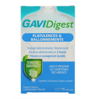 GAVIDigest Flatulences et Ballonnements 15 gélules