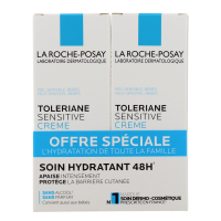 Tolériane Sensitive Crème Soin hydratant quotidien 2 x 40 ml