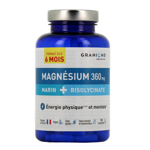 Double Magnésium 360 mg 180 comprimés