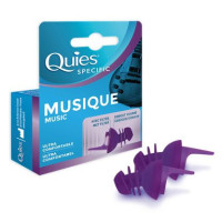 QUIES Protection Auditive Musique 1 Paire, Confort et Qualité Sonore