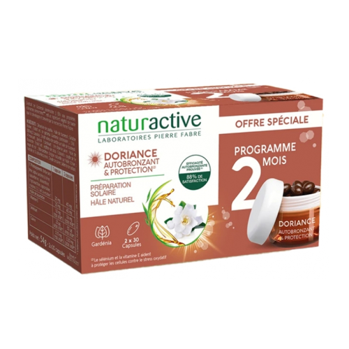 Naturactive Doriance AutoBronzant 60 Capsules - Teint Hâlé