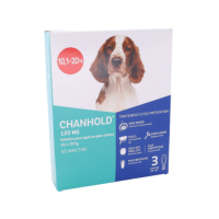 CHANHOLD 120 mg pour chiens de 10,1 à 20 kg, 3 pipettes