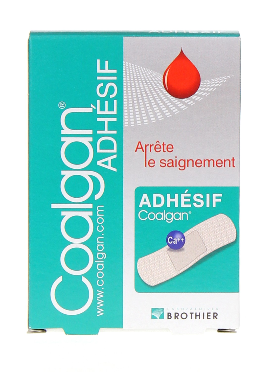 BROTHIER - COALGAN ADHESIF - Pansement à l' Alginate de Calcium pour A