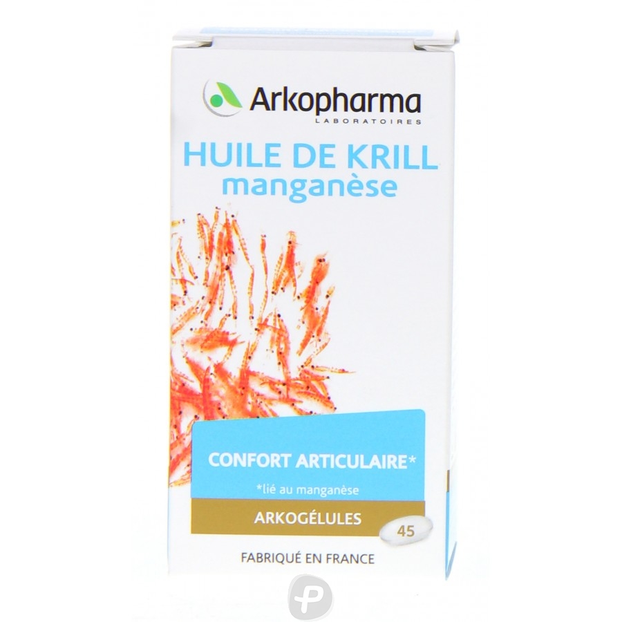 ARKOPHARMA  Arkogélules Huile De Krill et Manganèse  Pharma360
