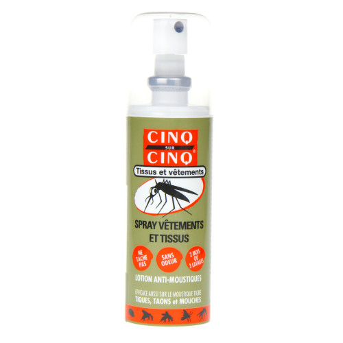 CINQ SUR CINQ Spray anti-moustiques 100ml
